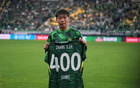 大TIFO、紀(jì)念球衣、張稀哲進(jìn)球，完美安排。