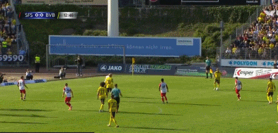 多特半場大勝希根6-1，布蘭科雙響，阿德耶米進球。