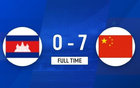 U20女足勝柬埔寨7比0，盧張雙響，愛芳精彩進球。