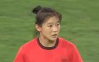 中國女足亞預賽連勝，盧家玉4球，小將顯神跡。