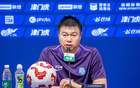 于根偉：戰(zhàn)消耗大，全力尊重海港，全力以赴打球。